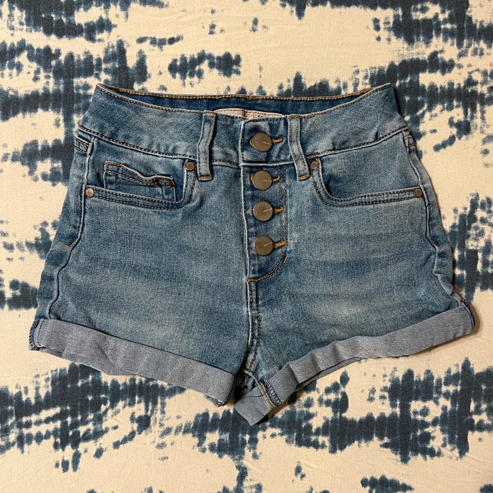 Joe's Jeans Light Blue Jean Shorts